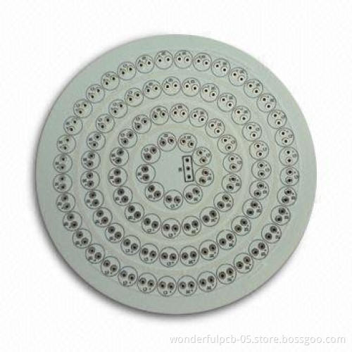 Single-sided PCB, Made of FR4 Base Material, Suitable for LED Products